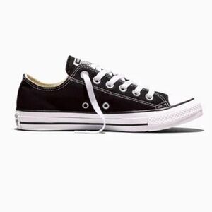 Converse Chuck Taylor All Star Black Ox Low Top Sneakers Unisex M Sz 6 W Sz 8